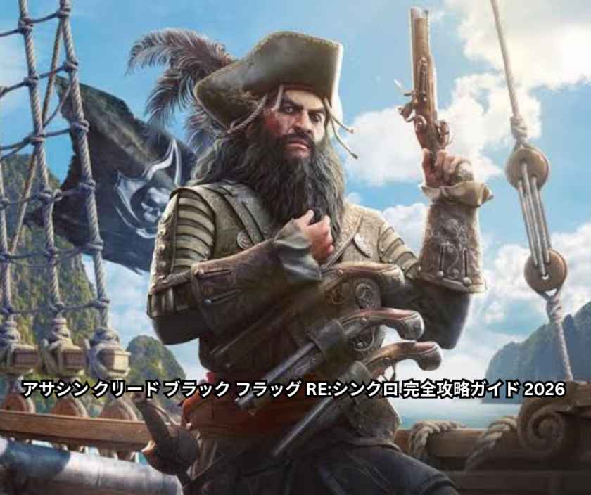 アサシン クリード ブラック フラッグ RE シンクロ 完全攻略ガイド 2026 ～13年ぶりの完全リメイクで蘇った究極の海賊アドベンチャーを極める～