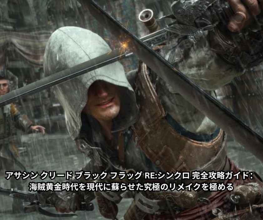 アサシン クリード ブラック フラッグ RE シンクロ 完全攻略ガイド：海賊黄金時代を現代に蘇らせた究極のリメイクを極める