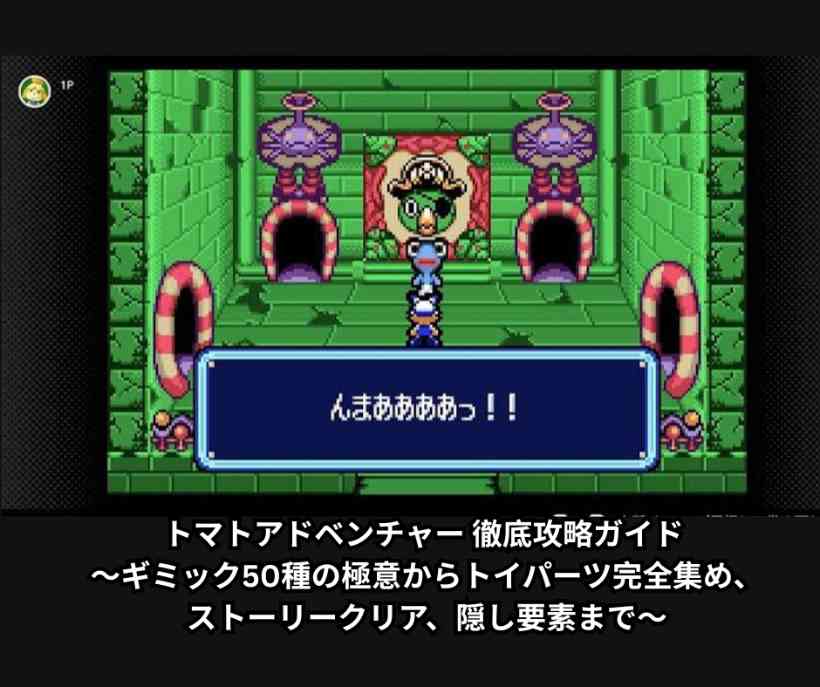 トマトアドベンチャー 徹底攻略ガイド ～ギミック50種の極意からトイパーツ完全集め、ストーリークリア、隠し要素まで～