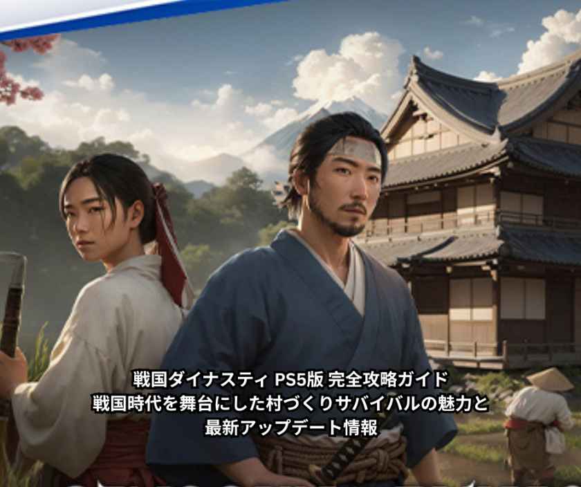 戦国ダイナスティ PS5版 完全攻略ガイド｜戦国時代を舞台にした村づくりサバイバルの魅力と最新アップデート情報