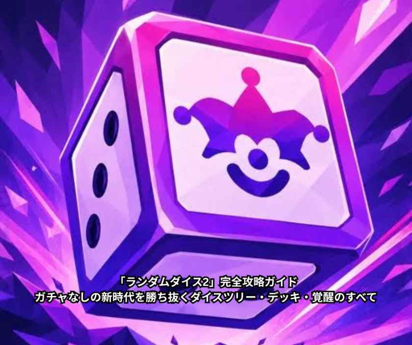 「ランダムダイス2」完全攻略ガイド｜ガチャなしの新時代を勝ち抜くダイスツリー・デッキ・覚醒のすべて