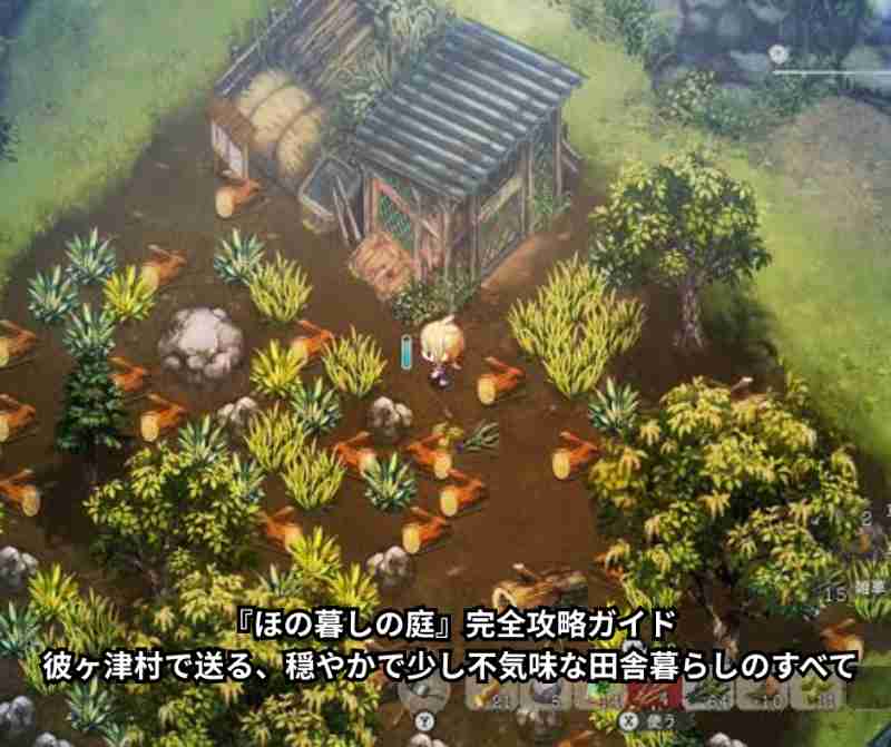 『ほの暮しの庭』完全攻略ガイド──彼ヶ津村で送る、穏やかで少し不気味な田舎暮らしのすべて (1)