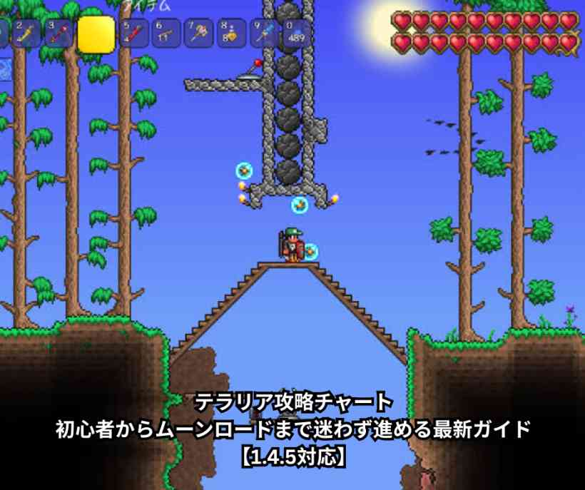 テラリア攻略チャート｜初心者からムーンロードまで迷わず進める最新ガイド【145対応】
